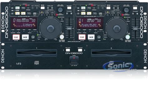 Denon DN D6000 Professional Dual CD MP3 Player Sonic Electronix