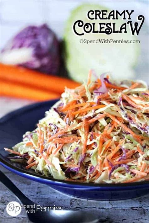 The Best Coleslaw Recipe Spend With Pennies