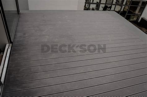 Террасная доска из ДПК на эксплуатируемой кровле фото - Самара Deckson