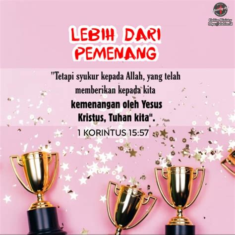 Lebih dari Pemenang – Elohim Ministry