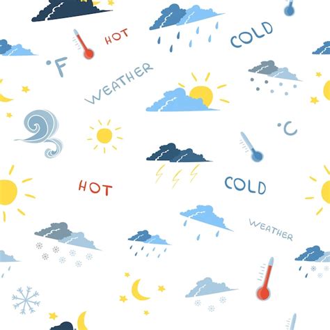 Weather Patterns Collage Vectors & Illustrations for Free Download ...