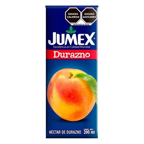 Bebida Con Jugo Jumex Sabor Durazno 200 Ml Soriana Naked Juice