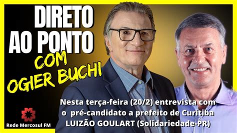 Direto Ao Ponto Entrevista O Pr Candidato A Prefeito De Curitiba