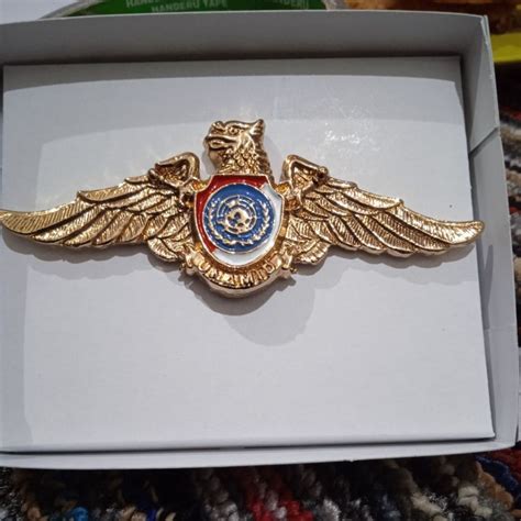 Pin Bros Wing Brevet Unamid Wing Garuda Unamid Tebaru Lazada Indonesia