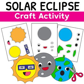 Solar Eclipse Craft : Solar Eclipse Activities Kindergarten | Solar ...