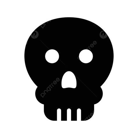 Peligro Icono Silueta Muerte Vector Png Icono Silueta Muerte Png Y