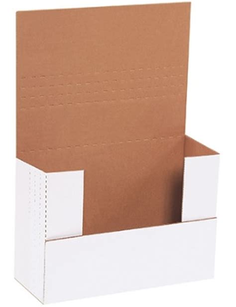 White Easy Fold Mailers