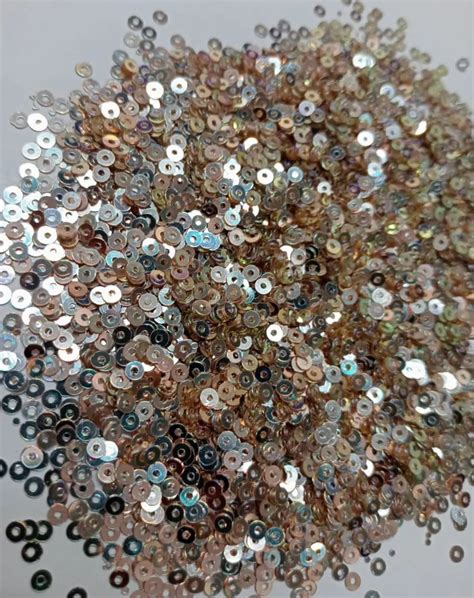 Plastic Dark Golden Round Sequins Size 0 50 Mm At Rs 1100 Kg In Mumbai