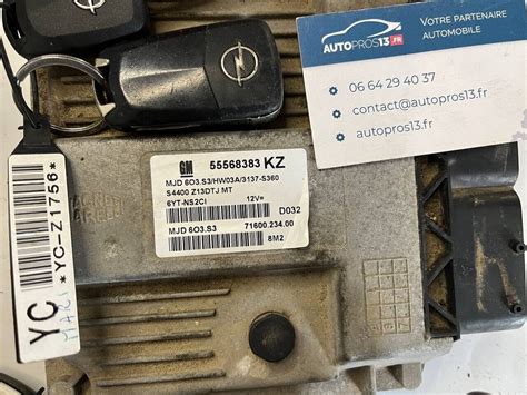 Kit De Demarrage Neiman Bsi Calculateur Opel Corsa Cdti Kz