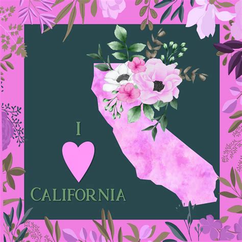 I Love California Poster Free Stock Photo - Public Domain Pictures