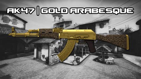 AK-47 | Gold Arabesque [CSGO] - CS 1.6 Models - Dzair Gaming Community