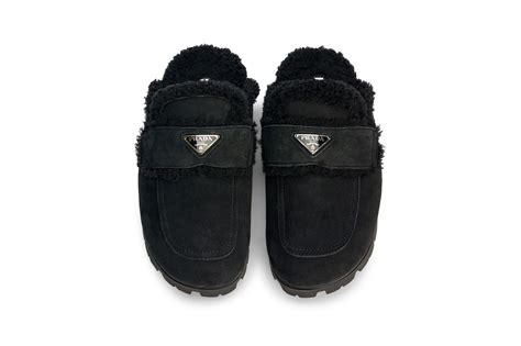 Prada Drops Shearling Lined Slippers For Fw21 Hypebeast