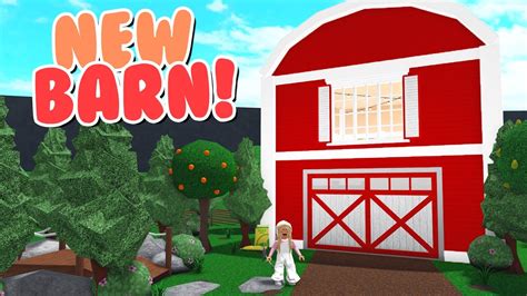 New Bloxburg Barn Added A Secret Inside Youtube