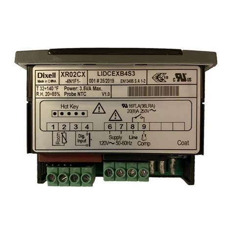 EMERSON DIXELL XR02CX INSTALLING AND OPERATING INSTRUCTIONS Pdf ...