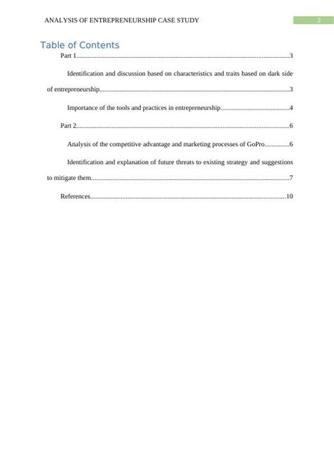 Analysis Of Entrepreneurship Case Study Desklib