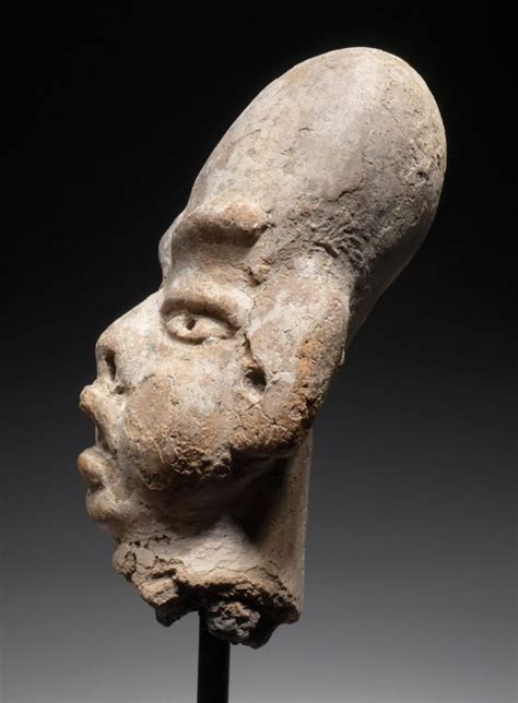 Pre Columbian Olmec Art Figures Ceramics Bust Head