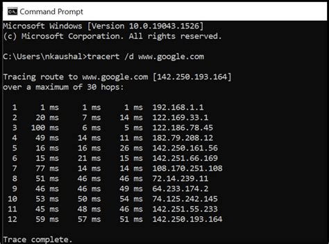 Qu Es El Comando Traceroute Tracert Uso En Linux Y Windows