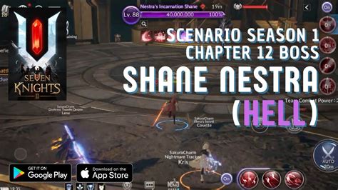 Seven Knights 2 Guide For SHANE NESTRA S INCARNATION HELL Scenario