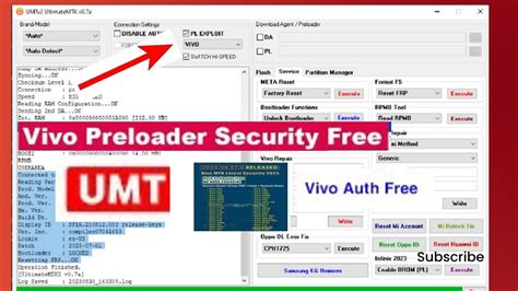 NEW UMT V2 Ultimate MTK V0 7a Update Vivo Preloader Free One Click