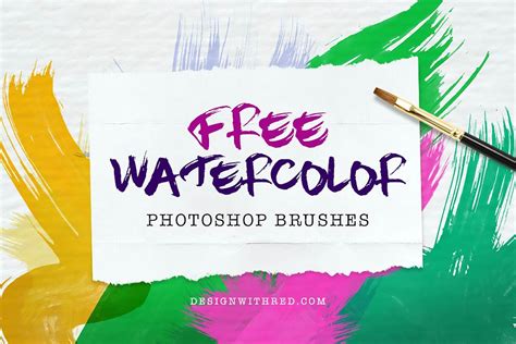 Free Photoshop Brush Watercolor Effect