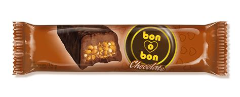 Barra Bon O Bon Chocolate Con Maní Chocolate Food Candy Bar