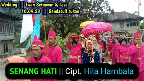 Senang Hati Lagu Lampung Cipt Hila Hambala Youtube