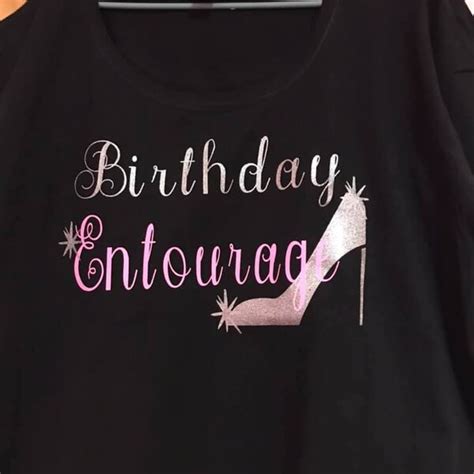 Birthday Entourage Etsy