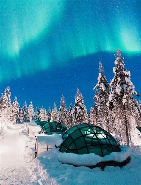 Glass Igloo Northern Lights Canada | Shelly Lighting