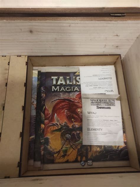 Talisman Magia I Miecz Skrzynia Z Dodatkami Sietesz OLX Pl