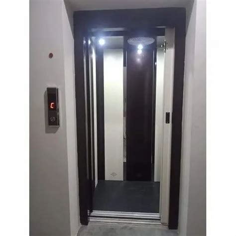 Without Machine Room Stainless Steel Residential Passenger Elevator