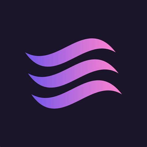 Abstract pink gradient business logo | Premium PSD - rawpixel