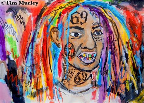 6ix9ine 🎤🌿🥁🎵🎶🎨 Album Art Art Sound Cloud Rapper