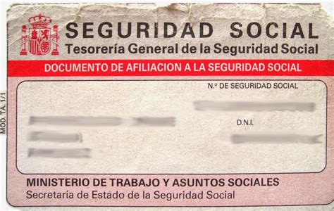 Por Qu La Llaman Tarjeta De La Seguridad Social Si Es La Tarjeta