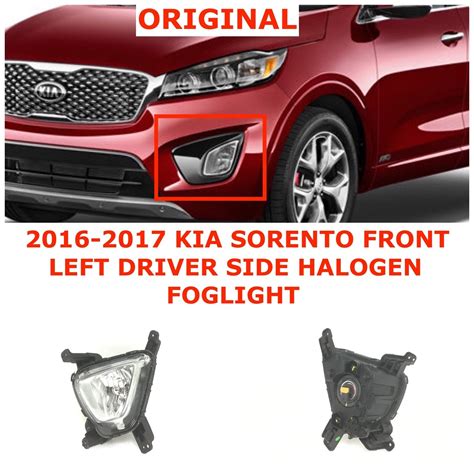 Kia Sorento Front Left Side Halogen Foglight C Ebay