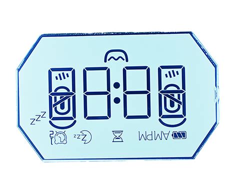 Custom Design Polygon Tn Htn Stn FSTN 7 Segment Monochrome LCD Display