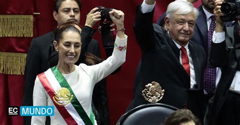 Claudia Sheinbaum asume como la primera mujer presidenta de México El