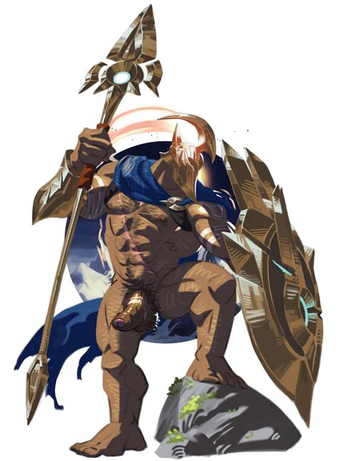 Atreus Free Sex Art Battle Demon Nude Foreskin Muscular Male Manly Big Penis Valorant