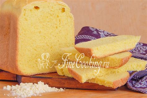 Кукурузный хлеб в хлебопечке пошаговый рецепт