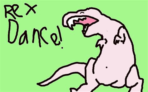 T REX DANCE by viscioushero on DeviantArt