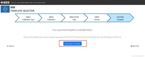 Ieee Trans期刊latex模板下载ieee期刊模板下载 Csdn博客