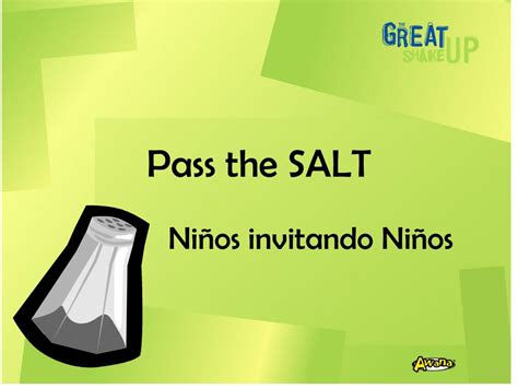 Ppt Pass The Salt Powerpoint Presentation Free Download Id 5728638