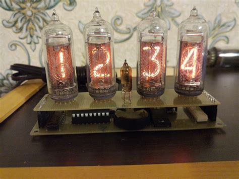 Часы Nixie clock на 4 ИН-14 "Элиза" | Пикабу