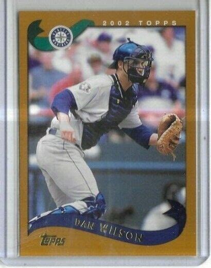 2002 Topps 112 Dan Wilson Seattle Mariners EBay