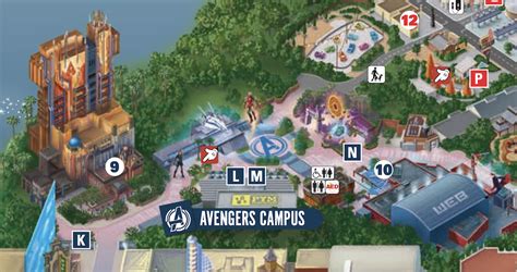 2024 Disney California Adventure Map (Printable PDF)