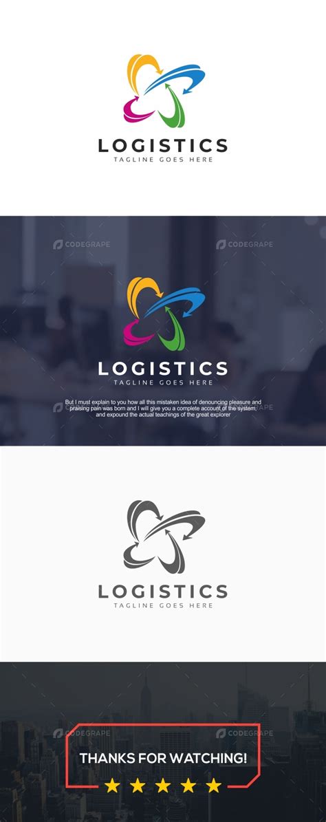 Logistics Logo - Prints | CodeGrape