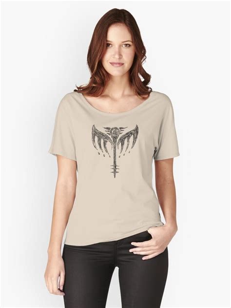 Shieldmaiden Valkyrie Symbol With Odins Valkknut And Wings For Lovers