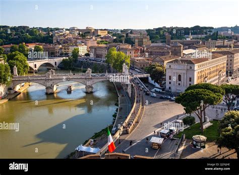 Rome Italy May 27 2018 Panoramic View Of Historic Center Of Rome