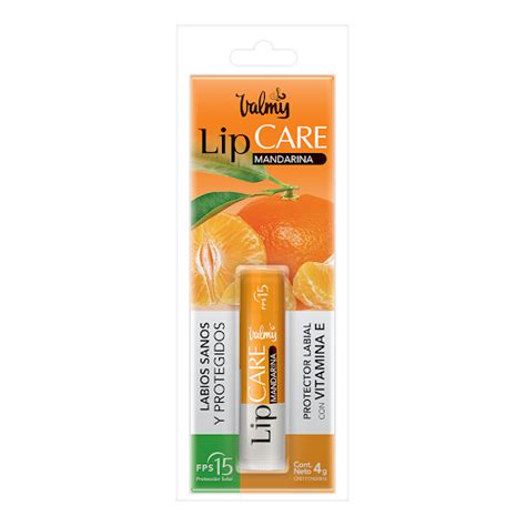 Labial Valmy Lip Care Mandarina 4 GR Valmy