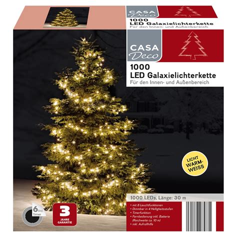 Angebot Aldi S D Casa Deco Led Galaxie Lichterkette