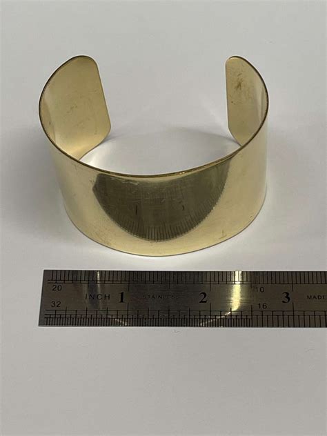 Brass Bracelet Cuff 3" x 2" - Northland Visions